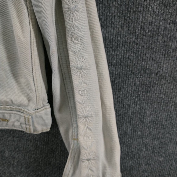 Levi's Women's Button-Up Denim Jean Jacket Blue Medium 100% Cotton - Picture 9 of 14